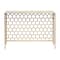 Gold Metal Contemporary Console Table 30" x 42" x 14"